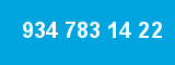 934 783 14 22 934 783 14 22